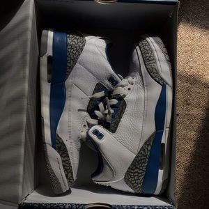 2 PAIR OF JORDAN 3 RETRO.